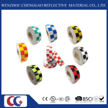 Multi Color Grid Design reflektierendes Material Retro Reflexfolie (C3500-G)